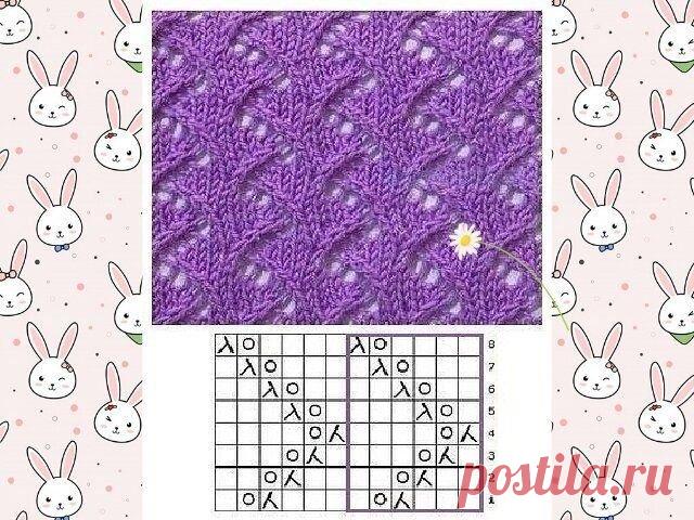 Топ 12 🌿🦋 Узоров спицами 🌿💜 Узоры + схемы 🌞🌿🦋