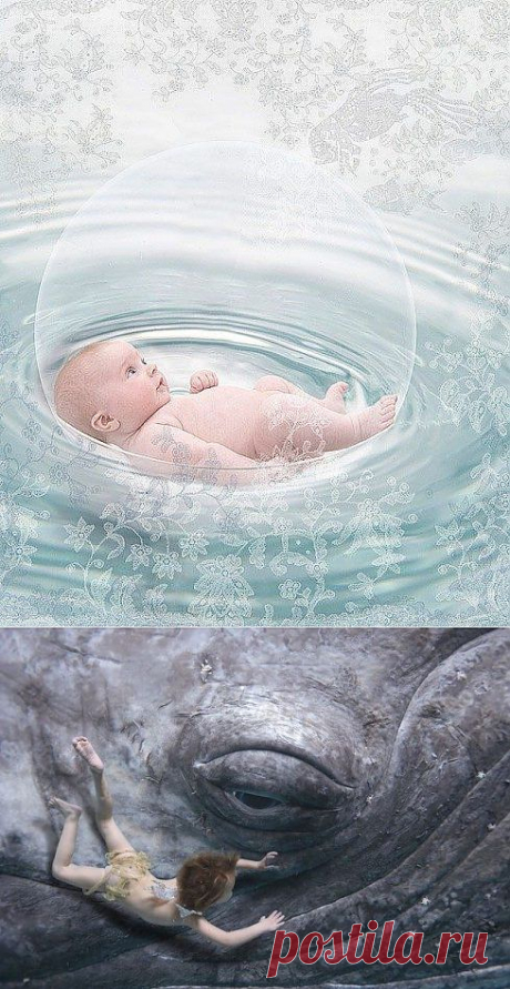 Потрясающие фотографии детей под водой / Я - суперпупер