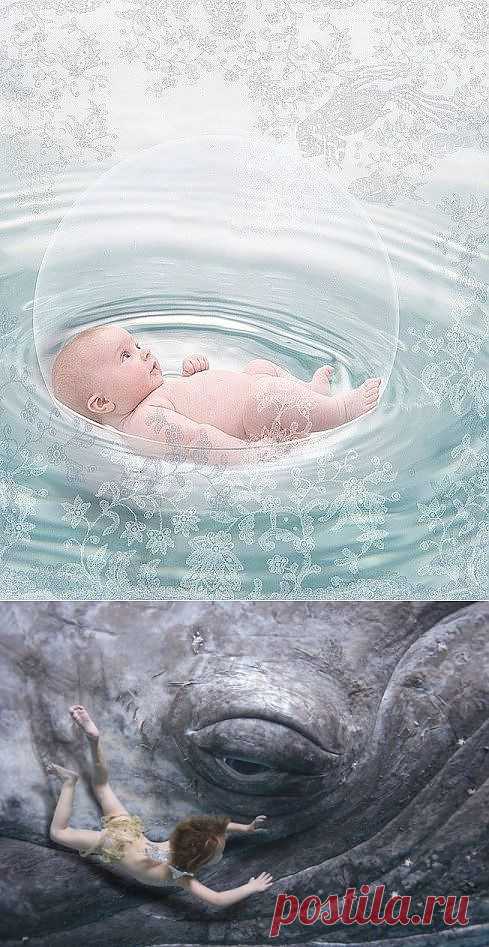 Потрясающие фотографии детей под водой / Я - суперпупер
