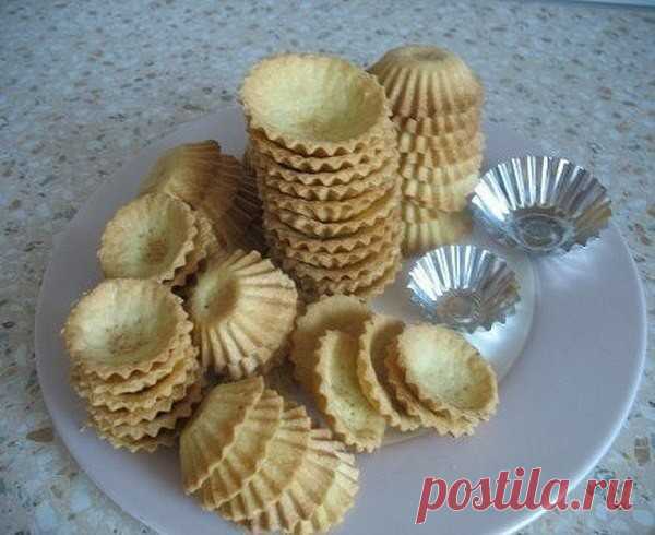 тесто для корзиночек