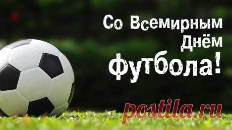 Со Всемирным днем футбола!
Пусть летит в ворота мяч.
Даже пусть на грани фола
Много дарит жизнь удач.