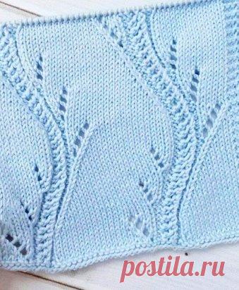 Схемы вязания узора в комментариях