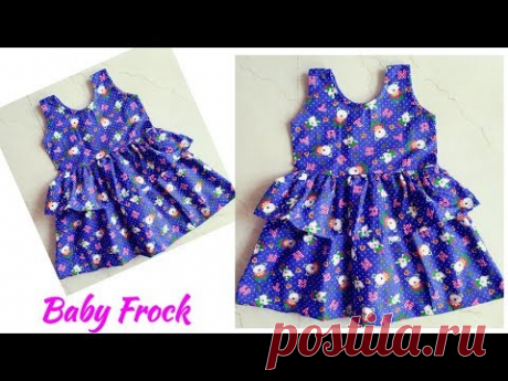 Baby Frock Cutting And Stitching|Designer Baby Frock Cutting And Stitching