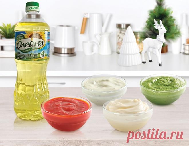 Домашний майонез и другие соусы для праздничного стола - кулинарная статья