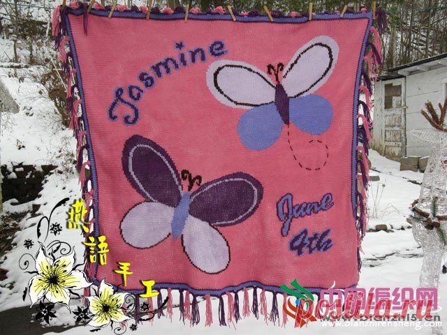 Дети бабочка шаблон тканые одеяла вязание учебник подробная схема процесса (Ласточки оригинал) - Дети Вязание - вязание учебник - Мой сайт