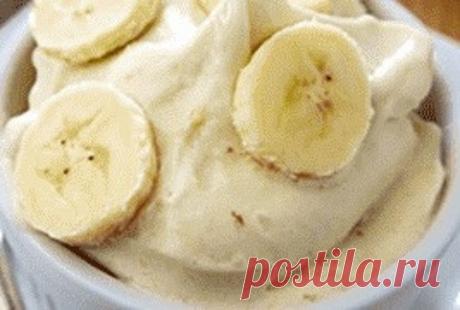 Банановое пп мороженое Десерт диетический без сахара