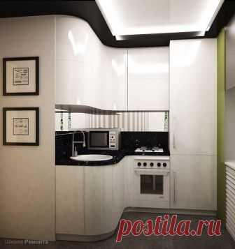 Запись на стене Маленькая кухня