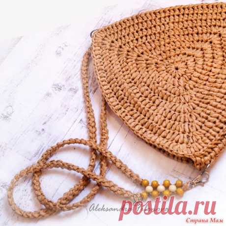 Сумка летняя из рафии - Вязание