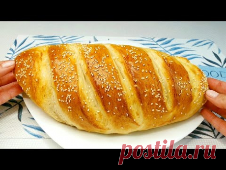 Смешайте воду с мукой, вы будете поражены результатом! Немецкий хлеб. пекущийся хлеб.