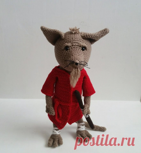 Сплинтер из «Черепашек Ниндзя» крючком