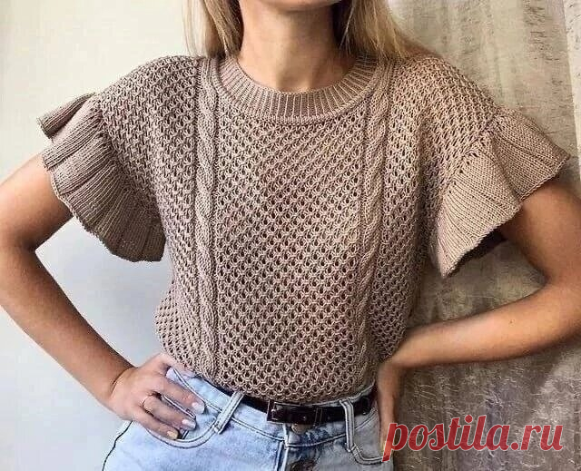 Ажурные модели с узором 