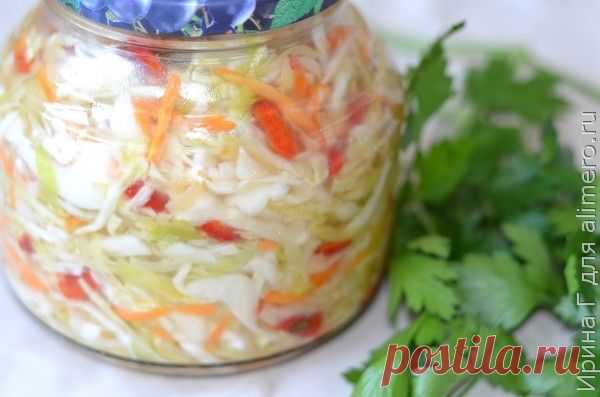 Маринованная быстрая капуста