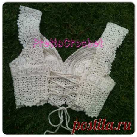 Pretta Crochet: cropped princess