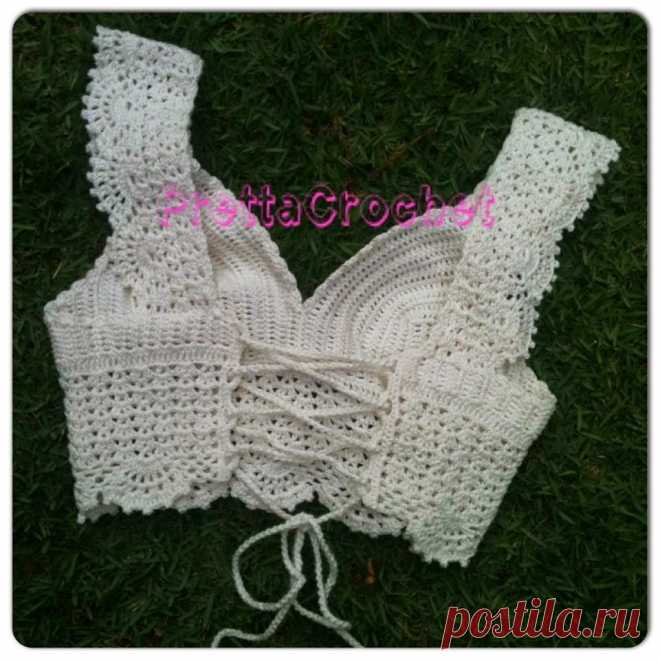 Pretta Crochet: cropped princess
