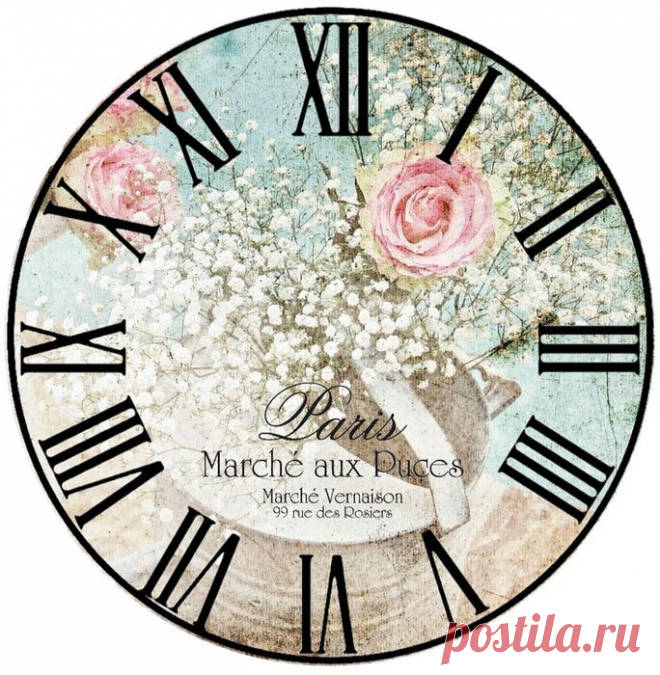 Картинки для круглых часов. Часть первая