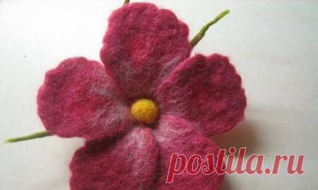Мокрое валяние из шерсти. Мастер-классы по валянию картины, цветка | LS