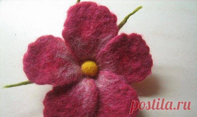 Мокрое валяние из шерсти. Мастер-классы по валянию картины, цветка | LS