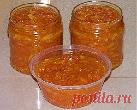 Апельсиновый джем.