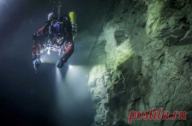 Обнаружена самая глубокая подводная пещера в мире / Новости / Моя Планета