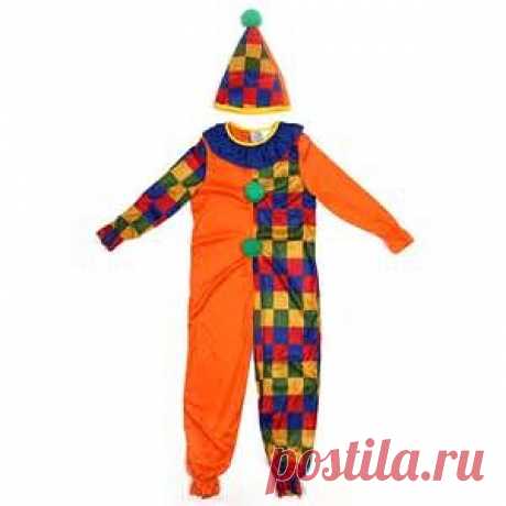 Новогодний костюм для мальчиков. Клоун