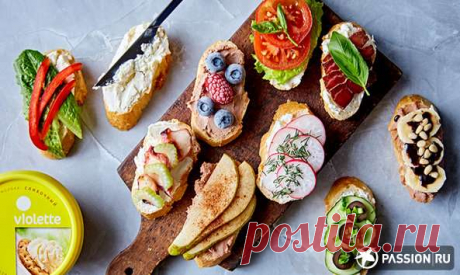 5 простых и божественно вкусных бутербродов с творожным сыром