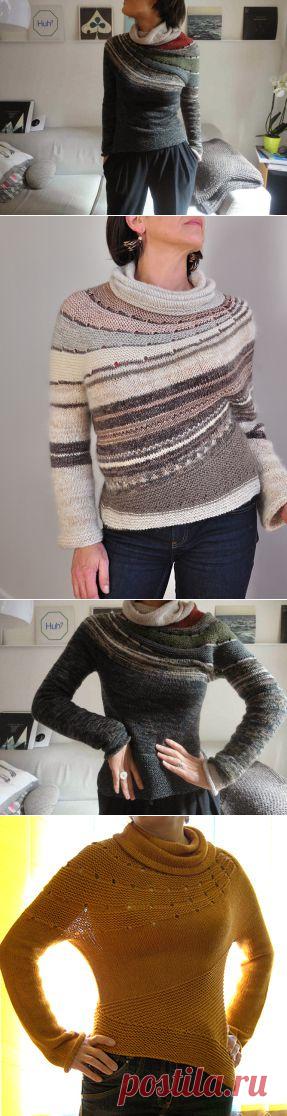 Свитер "криворучка".