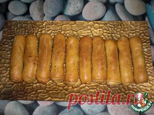"Сигары"-пирожки с капустой - кулинарный рецепт