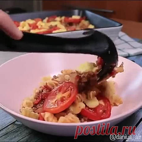 БЫСТРАЯ ЗАПЕКАНКА С ФАРШЕМ