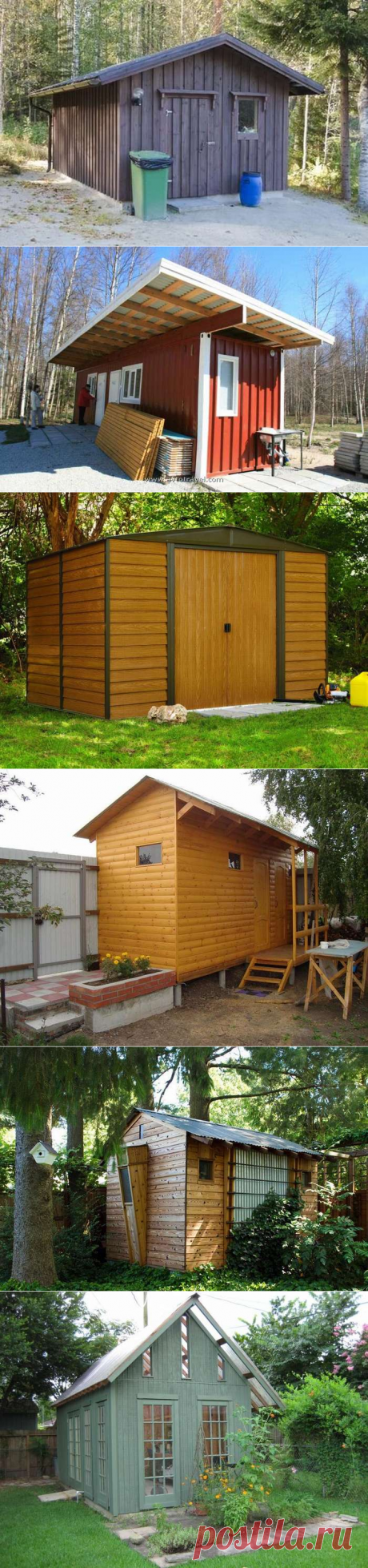 Мастерская своими руками в сарае