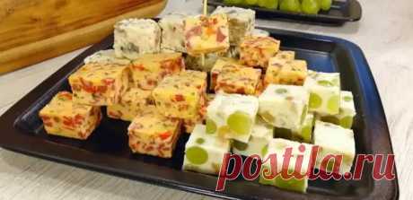 СЫРНЫЕ ЗАКУСКИ: 3 ВАРИАНТА РЕЦЕПТА