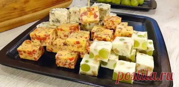 СЫРНЫЕ ЗАКУСКИ: 3 ВАРИАНТА РЕЦЕПТА