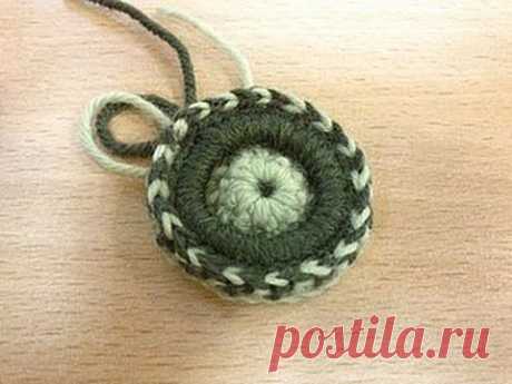 Фриформ с жаккардом крючком. Мастер класс. How to make. Freeform crochet - YouTube