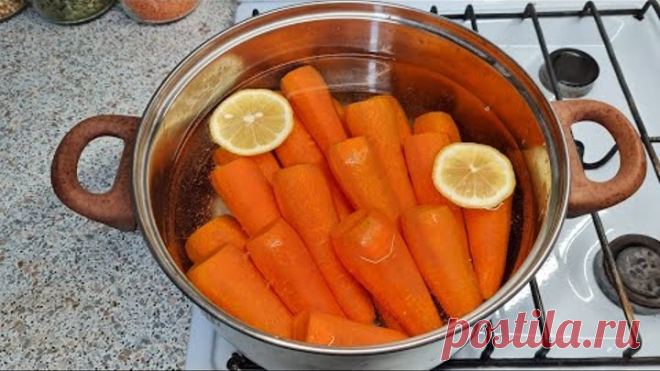Зачем я варю 2 кг моркови? Такого вы редко увидите. Как из дешёвой моркови сделать дорогую?