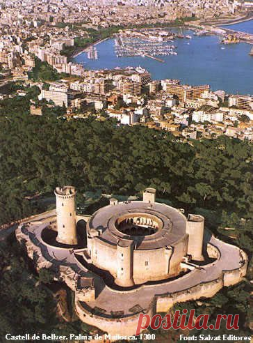 Castell de Bellver,Palma de Mallorca  |  Pinterest • Всемирный каталог идей