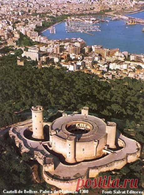 Castell de Bellver,Palma de Mallorca  |  Pinterest • Всемирный каталог идей