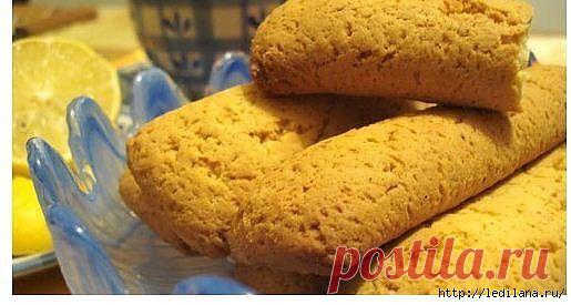 Имбирное печенье с ванилью и корицей.