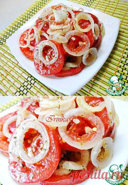 Быстрые помидоры в остром медовом маринаде - кулинарный рецепт