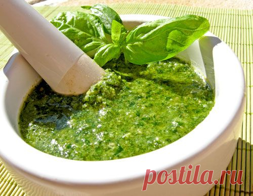 Готовим Песто – самый популярный соус итальянской кухни - Вкусные рецепты
