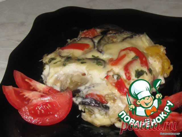 Баклажаны в сырном соусе. Автор: Александер