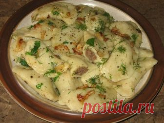 Бабушка умела удивлять — Вкуснющие картофельные вареники с куриной печенью