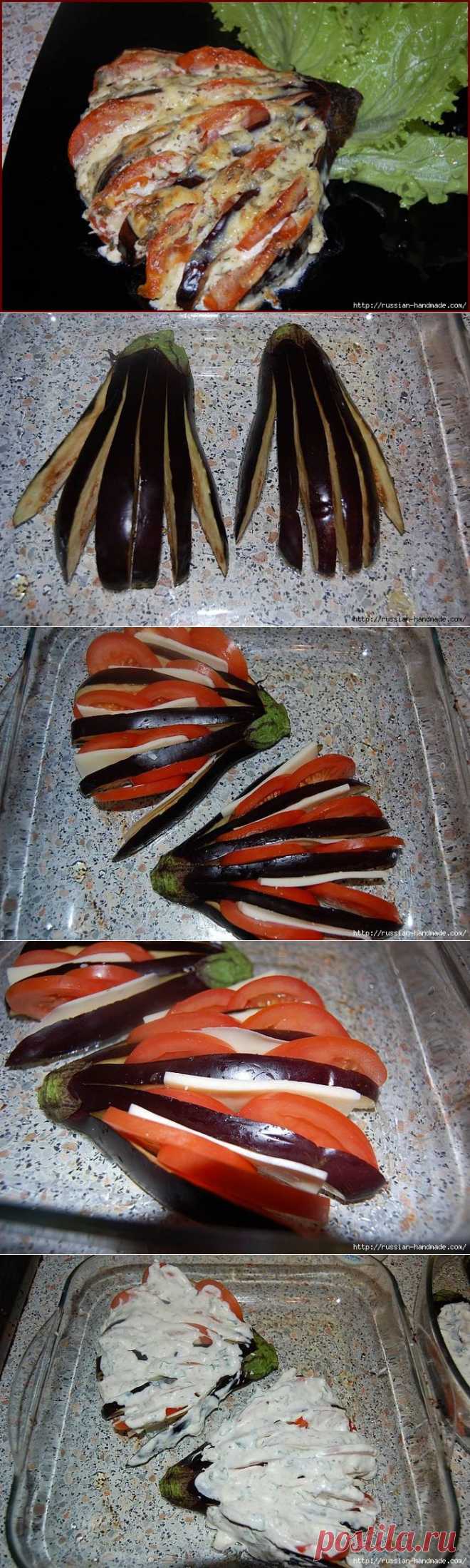 Красиво и очень вкусно ЗАПЕКАЕМ БАКЛАЖАНЫ.