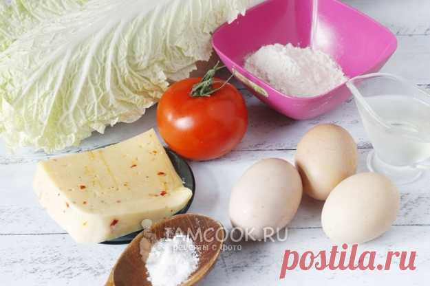 Рулетики из пекинской капусты с сыром и помидором в кляре — рецепт с фото пошагово