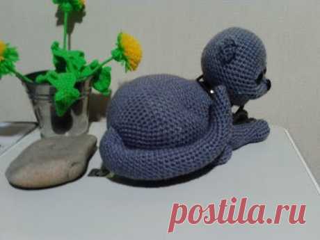 Вислоухий котик, ч.2.  Scottish fold, р.2.  Amigurumi. Crochet.  Амигуруми. Игрушки крючком.