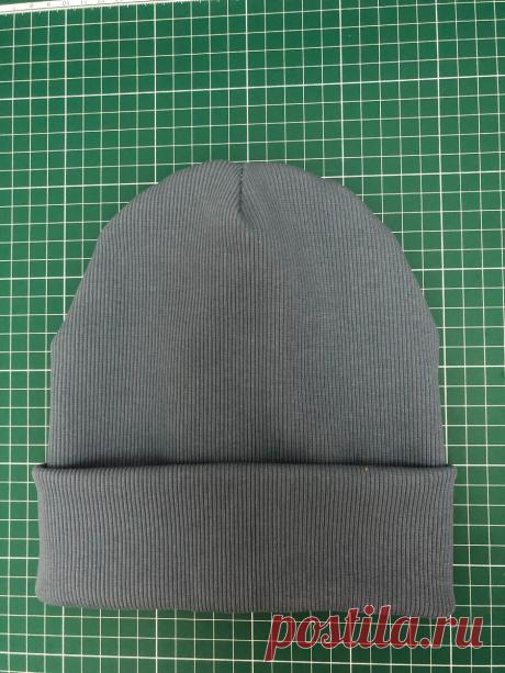 Сшила шапку с отворотом из кашкорсе. | О рукоделии, и не только. 🧵✂️👜 | Яндекс Дзен