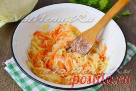 Салат из капусты с морковью как в столовой