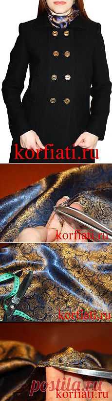 Московский шов мастер-класс от ШКОЛЫ ШИТЬЯ Анастасии Корфиати