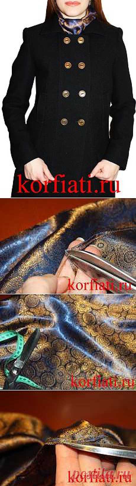 Московский шов мастер-класс от ШКОЛЫ ШИТЬЯ Анастасии Корфиати