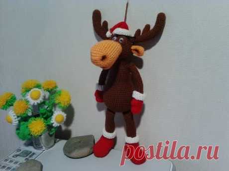 Лось из "Приключения Рокки и Буллвинкля" ч.3. Elk from "The Adventures of Rocky and Bullwinkle" р.3.