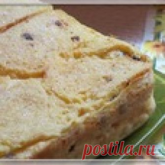 Шарлотка творожная Кулинарный рецепт