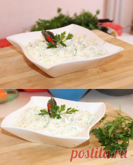 Легкий Летний Вкусный Салат из Кабачков - На Кухне
